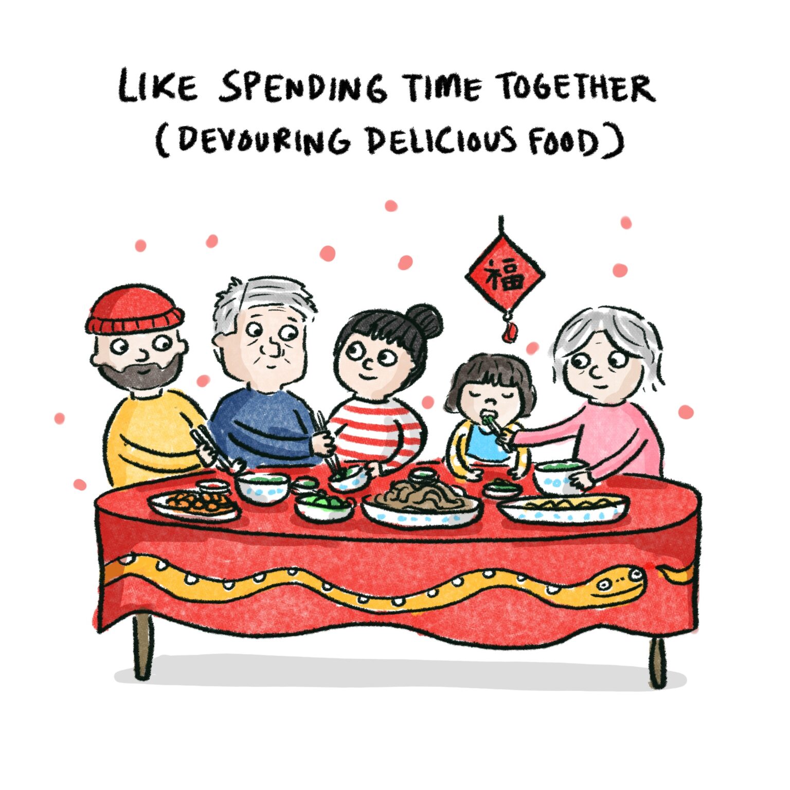 Lunar New Year Ruth Chan comic