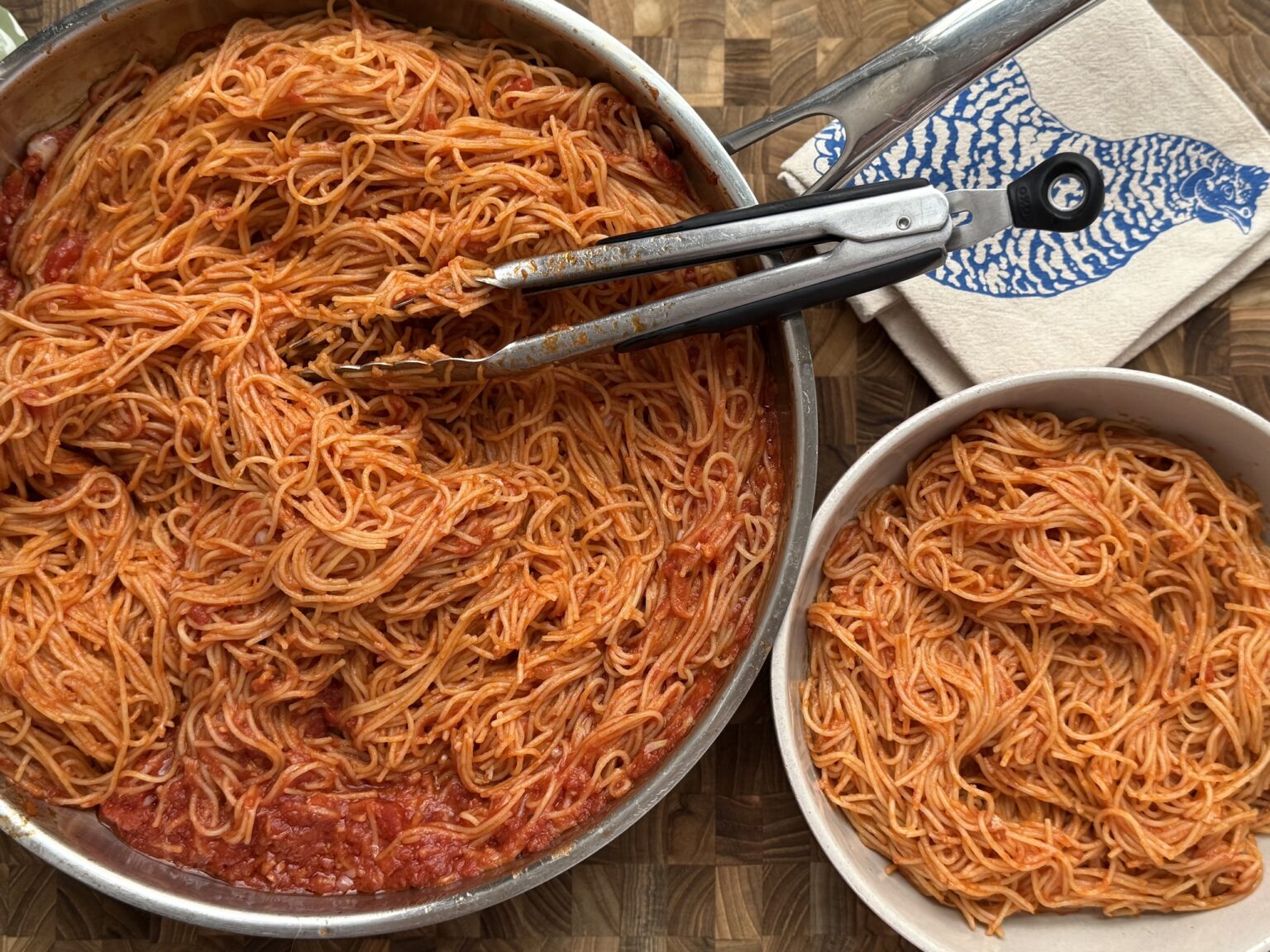 my dad’s spaghetti recipe