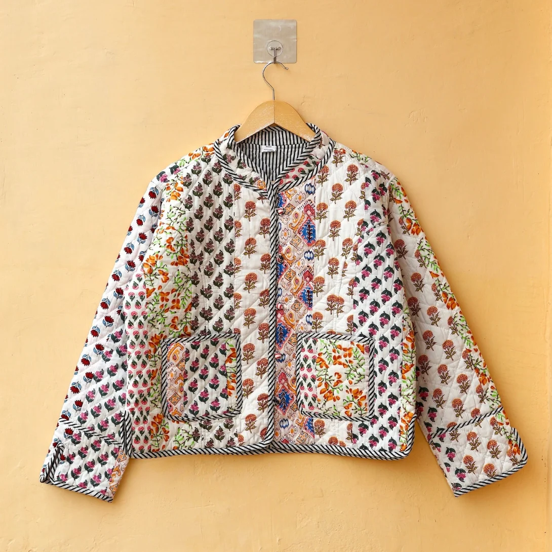 quilted jacket etsy