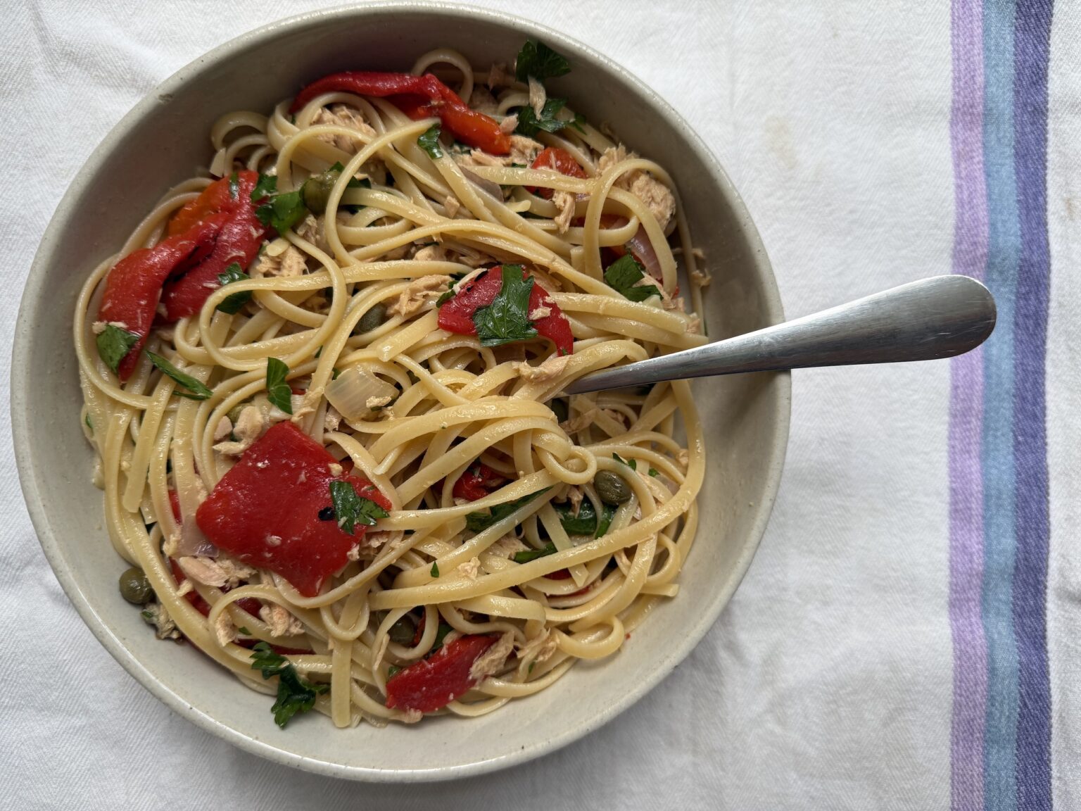 linguine with tuna recipe
