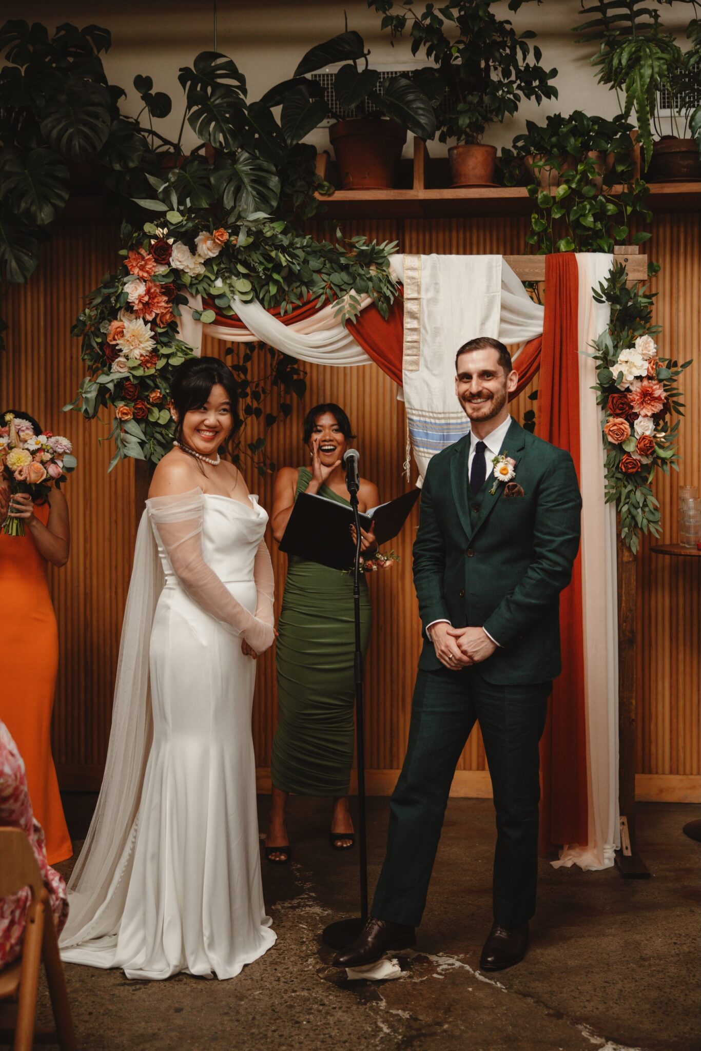 Tiffany & Ben’s Joyful Weddings In Brooklyn And Kuala Lumpur