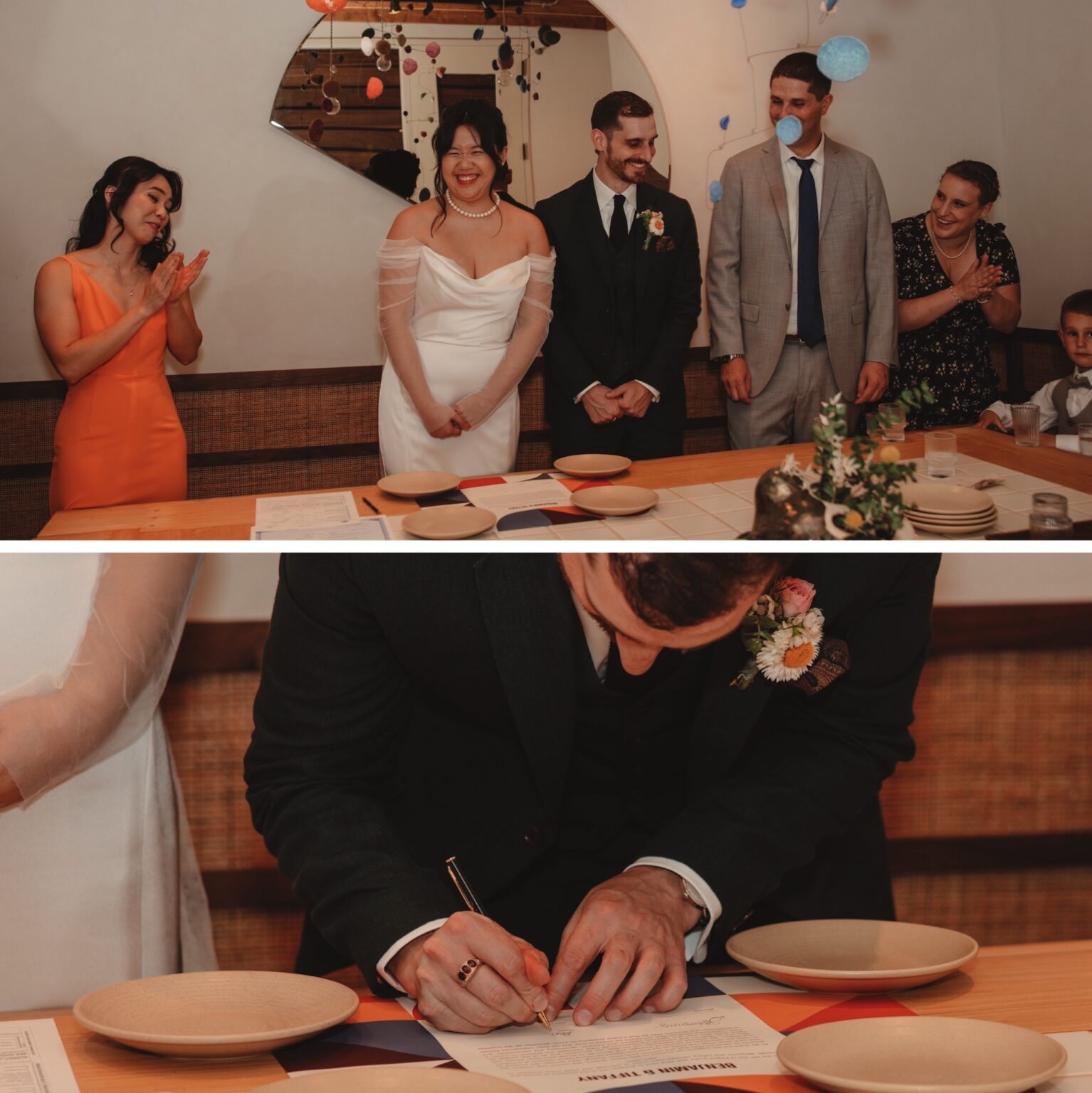 Tiffany & Ben’s Joyful Weddings In Brooklyn And Kuala Lumpur