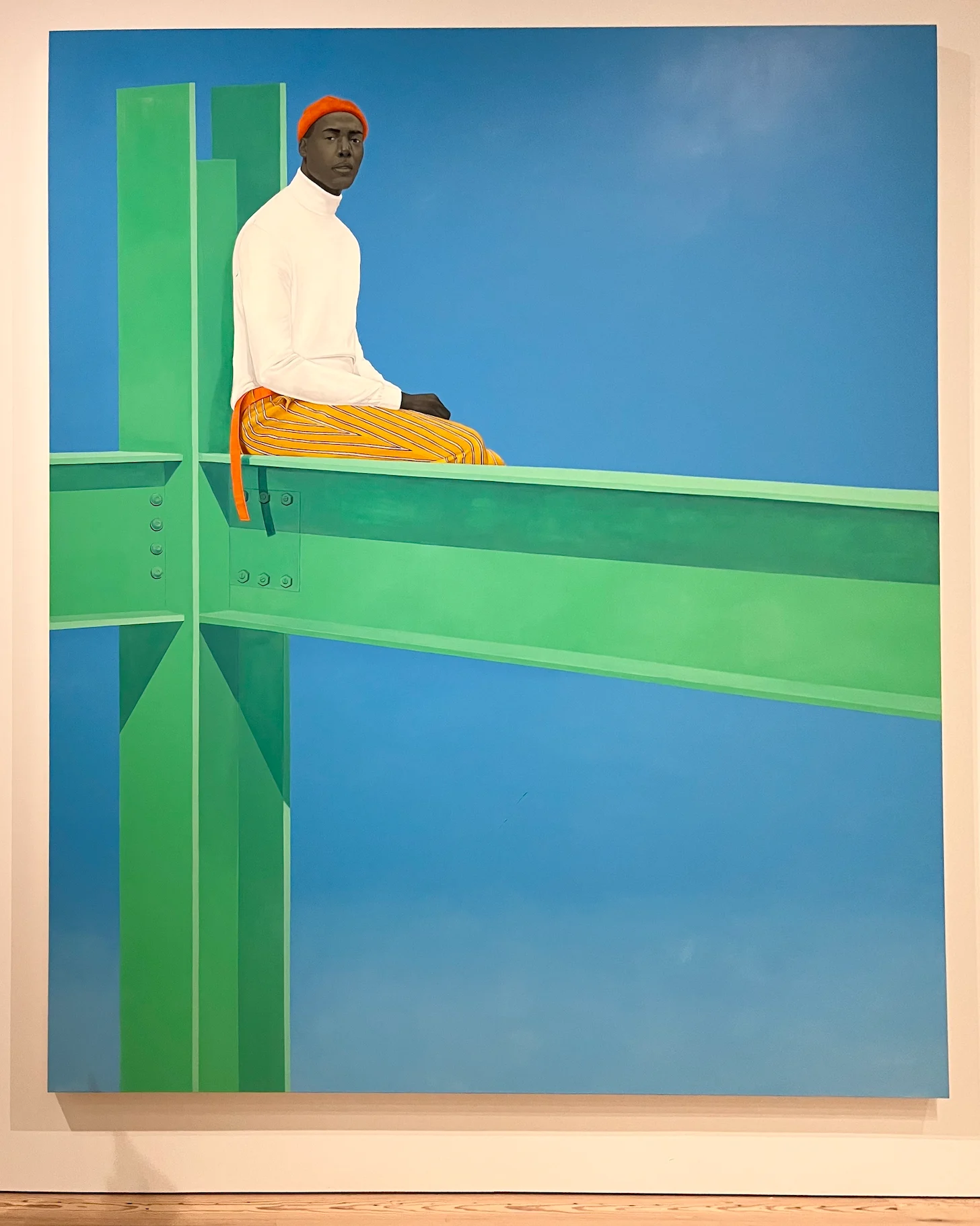 Amy Sherald paintings at the Whitney NYC