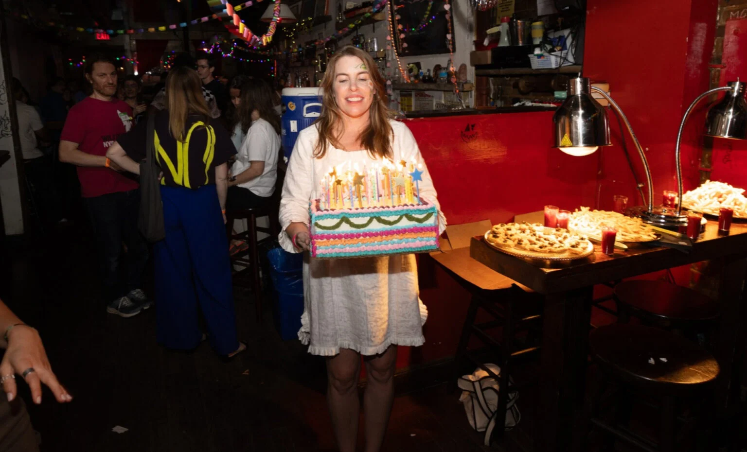 Alison Piepmeyer’s 40th birthday party karaoke