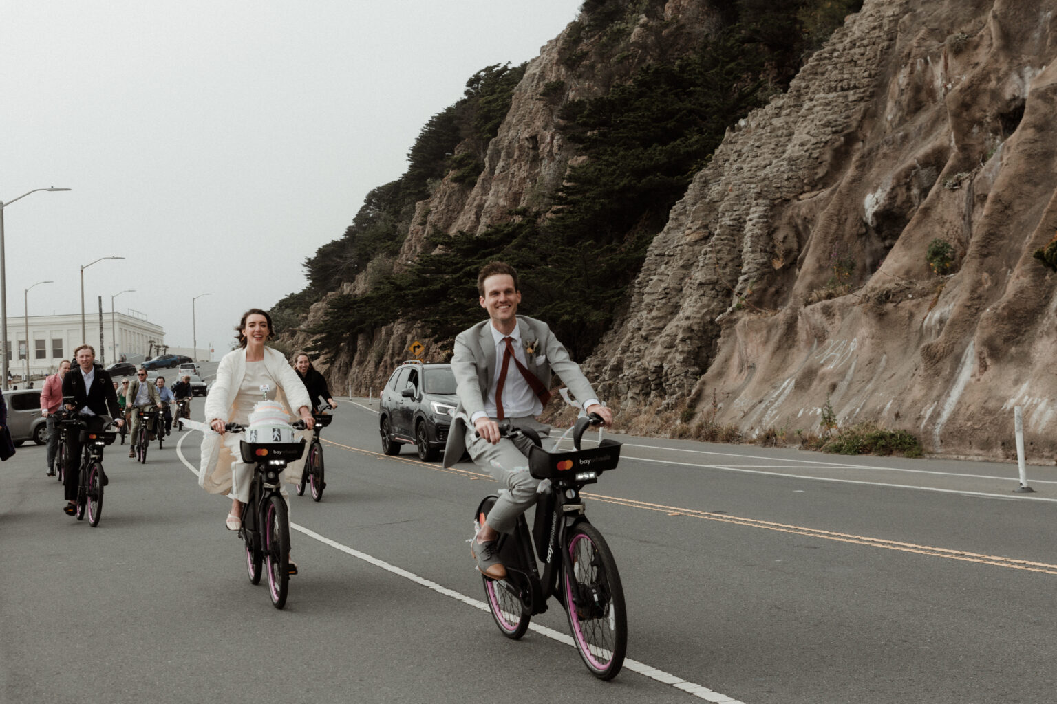 bikes at wedding