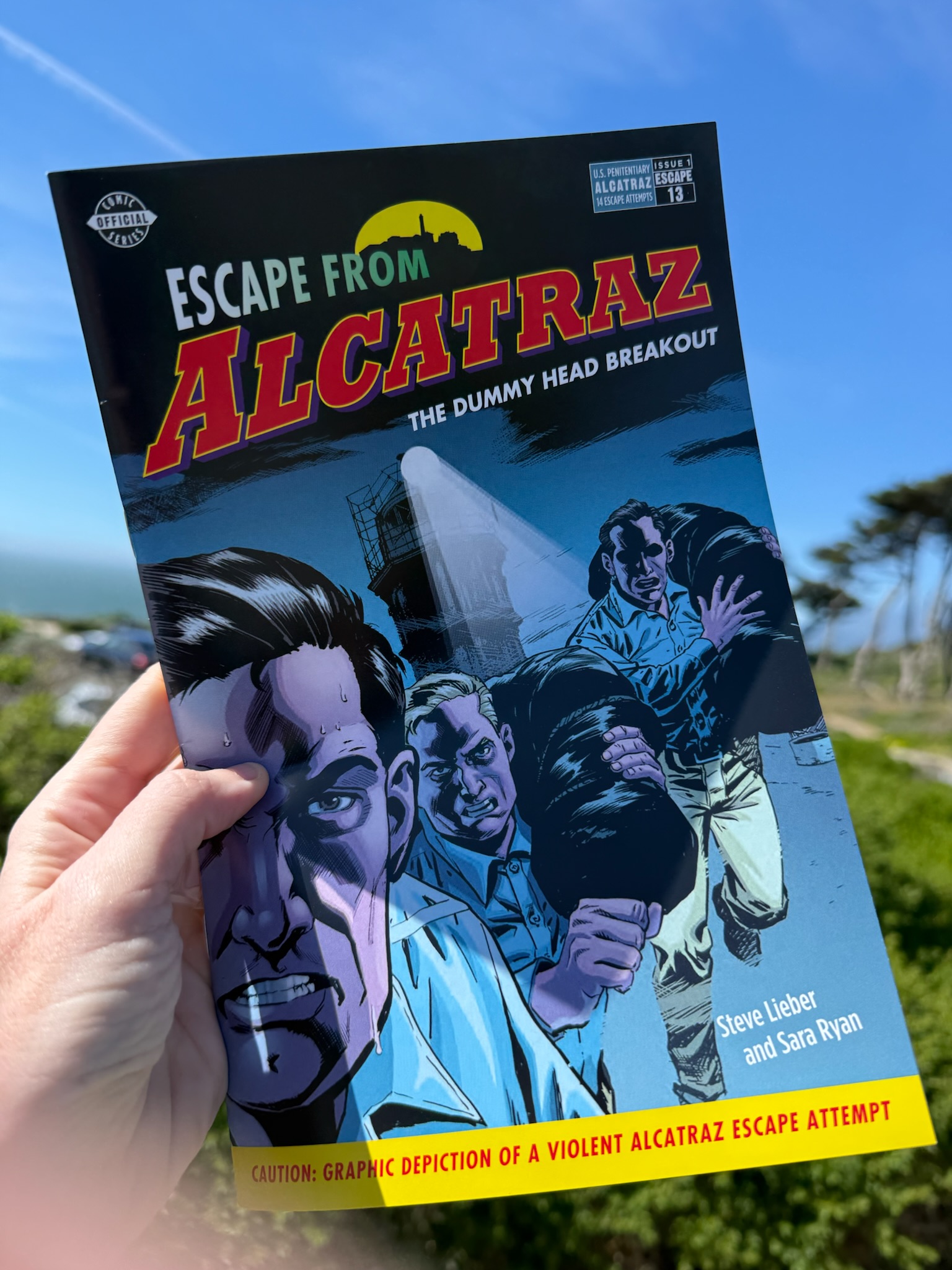escape from Alcatraz comic book